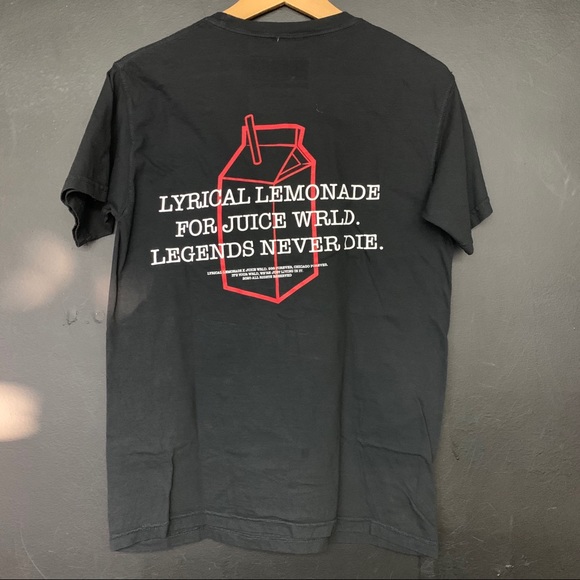 Lljw Lyrical Lemonade Juice Wrld Tee 